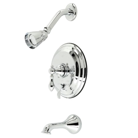 Kingston Brass KB36310ACL Single-Handle Tub and Shower Faucet, Polished Chrome KB36310ACL